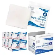 Dynarex Krinkle Gauze Rolls and Sponges - Sterile & Non-Sterile 100% Cotton Case