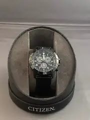 Citizen Eco-Drive Brycen Men's Black Sapphire Titanium 43mm Watch BL5259-08E
