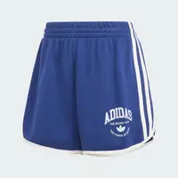 在飛比找Yahoo奇摩購物中心優惠-adidas 愛迪達 VRCT SHORT 藍色 短褲 女款