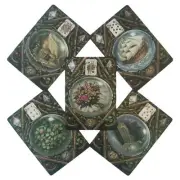 For Enchanted Lenormand Tarot Oracle Cards Portable 39-Card Oracle justifiable