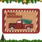 Christmas Doormat Red Doormat Welcome Mat Entryway Door Mats Front Door Mat X...
