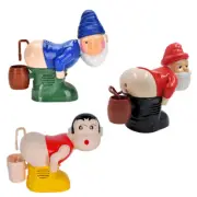 2024 Funny Santa Bubble Blowing Machine Santa Claus Bubble Maker Toy Ornament