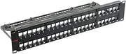 Simply45 Unloaded 48 Port Unshielded Keystone Patch Panel - S45-2048U