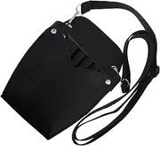 OSOLADY Hair Styling Tool Bag Hairdresser Scissors Pu Leather Hair Cutting Kit Portable