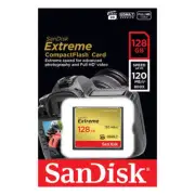 SanDisk 128GB Extreme CompactFlash Card with (write) 85MB/s and (Read)120MB/s -