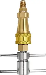 Quick Connector Fluorine Filling Connector Refrigerator Freezer Fluorine Washer Brass Quick Plug Connector