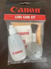 New Canon Camera Lens Care Kit L-2100/SPP-102 Lens Cleaning Solution Cloth Brush