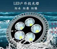 在飛比找Yahoo!奇摩拍賣優惠-LED戶外投射燈 250W 圓形投射燈 LED防爆燈 圓形防