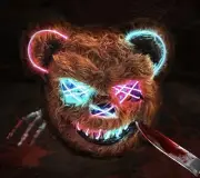 Halloween Mask Purge Mask,Scary Mask Hacker Mask Furry Mask Halloween Costume