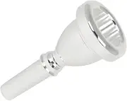 SWOOMEY Delicate Tuba Mouthpiece Cnc Plated Mouthpiece for Tuba Instrument Accessory Durable and Elegant Replacement for Marching Band Performance