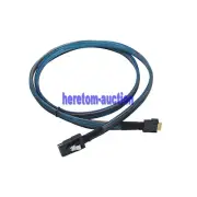 SLIM SAS SF-8654 4I 38Pin to MINI SAS 8087 36Pin server connection Cable 100cm