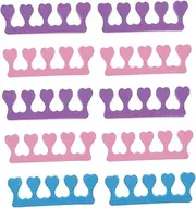 Healeved Eva Toe Separators Set 90pcs Nail Art Accessories Foot Toe Divider Comfortable Durable