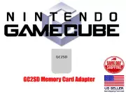 Nintendo GameCube GC2SD MICRO SD Card Adapter For NGC Game Cube Memory Card