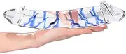 NewMaxer 11" Rock Hard Large Double-ended Glass Dildo Huge Double Head Dildo Crystal Female Masturbator