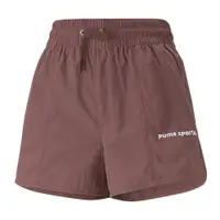 在飛比找PChome24h購物優惠-Puma 短褲 Team Shorts 女款 莓紅 褲子 小