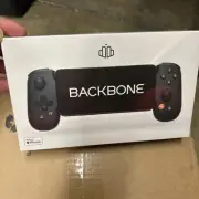 New Backbone One Mobile Gaming Controller for iPhone Apple Black BB-02-B-R