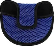 Anneome Golf Mallet Cover Protective Nylon Mesh Putter Head Cover Semicircular Design Water-Resistant Golf Accessories Set