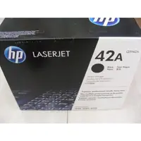 在飛比找蝦皮購物優惠-2014年-HP Q5942A 42A 原廠黑色碳粉匣 適用