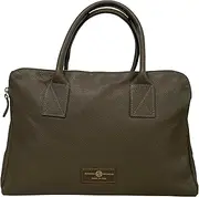[CHARO GARCIA] Premium Italian Leather Handmade in Florence, Italy. Satchel Shoulder Bags for Women with Full-Grain Leather Made in Italy, Taupe Cream
