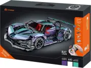 STEM Building Blocks & App-Controlled 1:10 Chameleon Drift Supercar for Kids