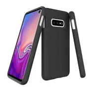 For Samsung Galaxy S10e Case, Armour Black Protective Durable Slim Phone Cover
