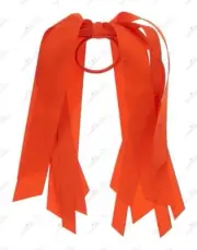 NWT GYMBOREE BRIGHT IDEAS RIBBON ORANGE STREAMER PONY HOLDER