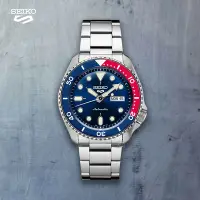 在飛比找Yahoo奇摩購物中心優惠-SEIKO 精工 5 Sports 系列 可樂圈潮流機械錶(