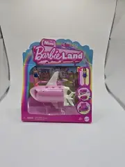 Mini Barbie Land : Airplane Van & Mini Barbie Figure Ages 4+