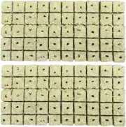 100Pcs Stonewool Grow Cubes Se-Ed Starter Plugs Hydroponic Grow Media for Soille
