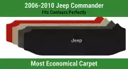 Lloyd Velourtex Small Cargo Mat for '06-10 Jeep Commander w/Silver on Black Jeep (for: Jeep)