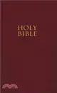 Holy Bible ─ New King James Version, Burgundy, Bonded Leather, Personal Size Giant Print Reference Bible