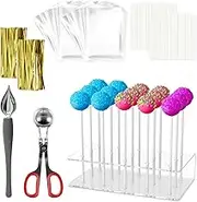 603Pcs Lollipop Making Kit,Cake Pop Maker Set,Lollipop Cake Pop Treat Bag Set,Cake Pop Set,Cake Pop Mold Kit for Kids Adult