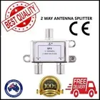 TV Antenna 2 Way Splitter FType Aerial Satelite compatible AUSeller