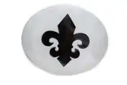 Fluer de lis Belt Buckle Cowgirl Cowboy Style Metal Men Women Fashion Western