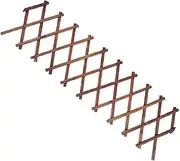 SUPVOX Expandable Garden Trellis for Climbing Plants Retractable Plant Support Lattice Fence Panel Weather-Resistant Willow Trellis for Outdoor Gardens