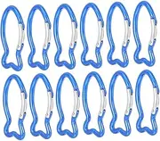 BESPORTBLE Pcs Aluminium Alloy Mini Carabiner Clips for Camping Outdoor Hiking Professional Carabiner Clip for Key Chain