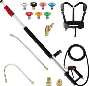 Pressure Gutter Cleaning Tool Washer Wand Extension Wands Cleaner Lance Cleaning