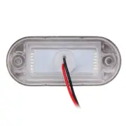 3led White LED Oblong Courtesy Light Yacht Marine Boat Stair Deck Garde