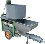 Adjustable Mortar Sprayer Machine for Construction Heavy Duty Mortar Spraying Machine Efficient for Cement Plaster and Dry Mortar