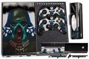 Designer Skin for XBOX ONE 1 Gaming Console +2 Controller Stickers Decal ZOMBIE
