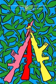 18x24"Decoration CANVAS.Room political design art.Guatemala civil war.6516