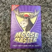 MOOSE MASTER - Party Card Game For All Ages - Sealed Cards, Printed Rules