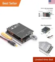 200W Bluetooth Amp Board - Dual HIFI Chip - Wide Input Voltage - Bluetooth 5.0