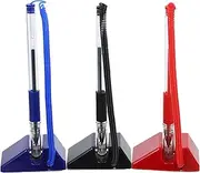 HONMEET Bank Hotel Reception Desk Pen Signature Pen Base Stand 3 Pack Stationery