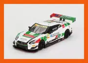 DEC 2024 Mini GT #593 Nissan GT-R NISMO GT3 #23 KCMG 2018 FIA GT World Cup 1/64