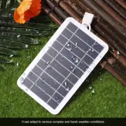 5V Solar Panel 2W Output USB Portable For CellMobile Phone Chargers Electric Fan