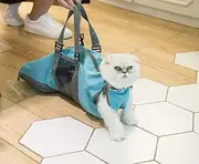 Cinf Cat Nail Clipping Cleaning Grooming Restraint Bag No Scratching Biting for Bathing Nail Trimming Injecting Examining