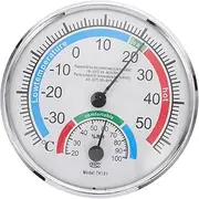 TOYANDONA High Precision Hygrothermograph Thermometer for Outdoor Patio Instant Read Temperature Humidity Gauge for Home Office Garden and Greenhouse Use