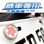 反光屋FKW 櫻花 機車車牌螺絲 大牌螺絲 不限車種  JBUBU JETSL GP 勁戰 LIKE GOGORO 通用