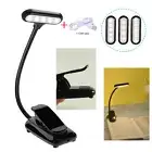 USB LED Clip on Table Desk Lamp Touch Dimmable Bedside Reading Study Night Light